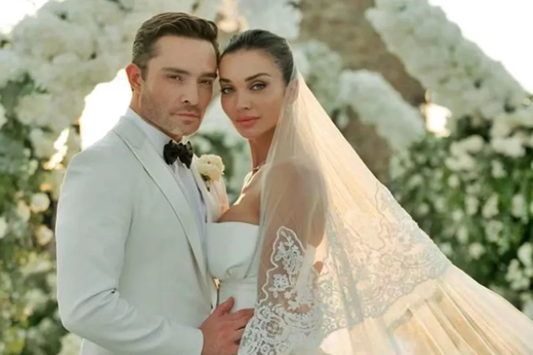 Amy Jackson, Ed Westwick Exchange